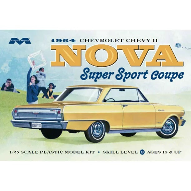 Model Car Kit 1964 Chevrolet Chevy II Nova Super Sport Coupe 2320