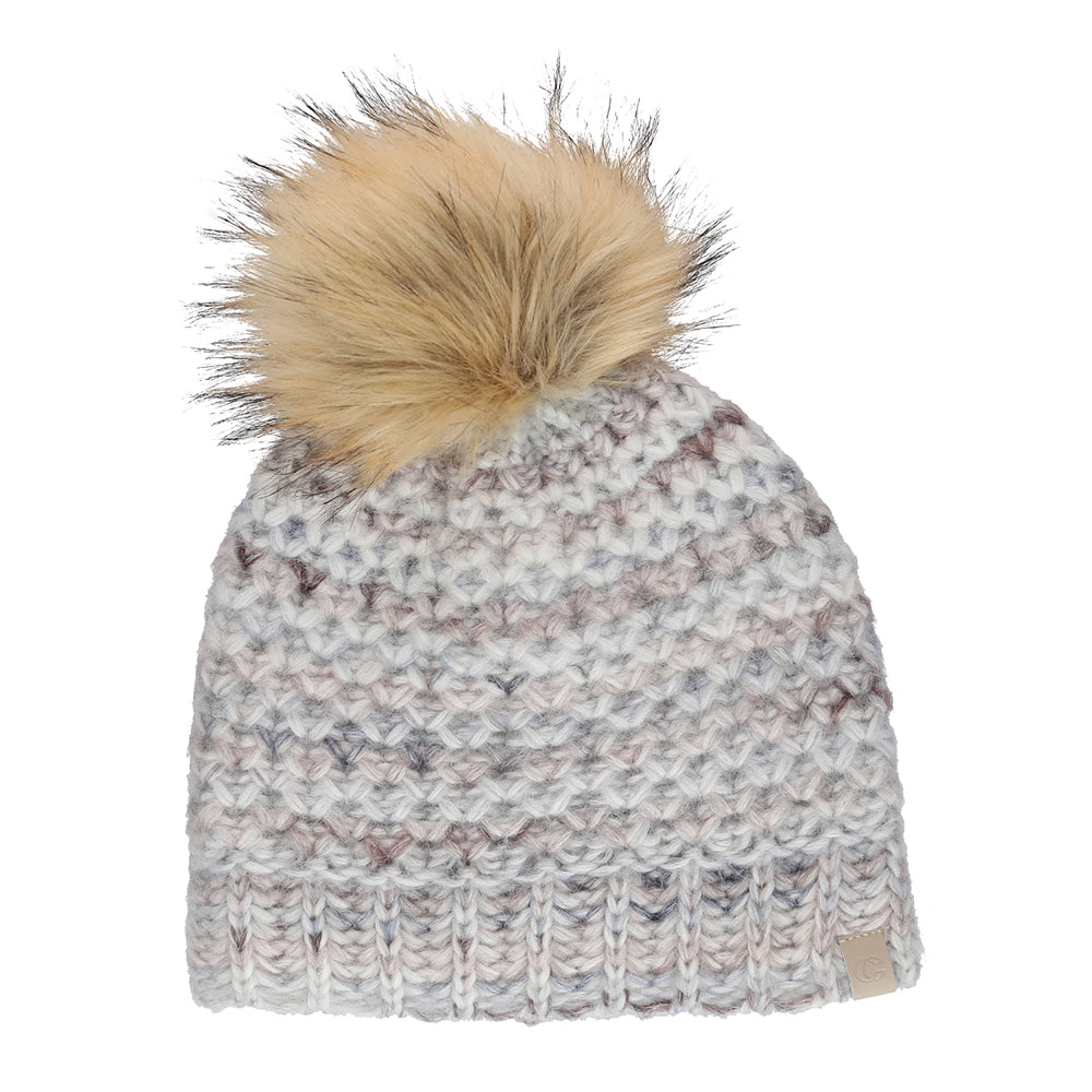 Light Gray Women's Laila Pom Beanie 232598