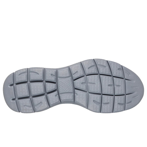 Sole of Skechers men's Slip-ins Summits Top Rate shoe in black & charcoal