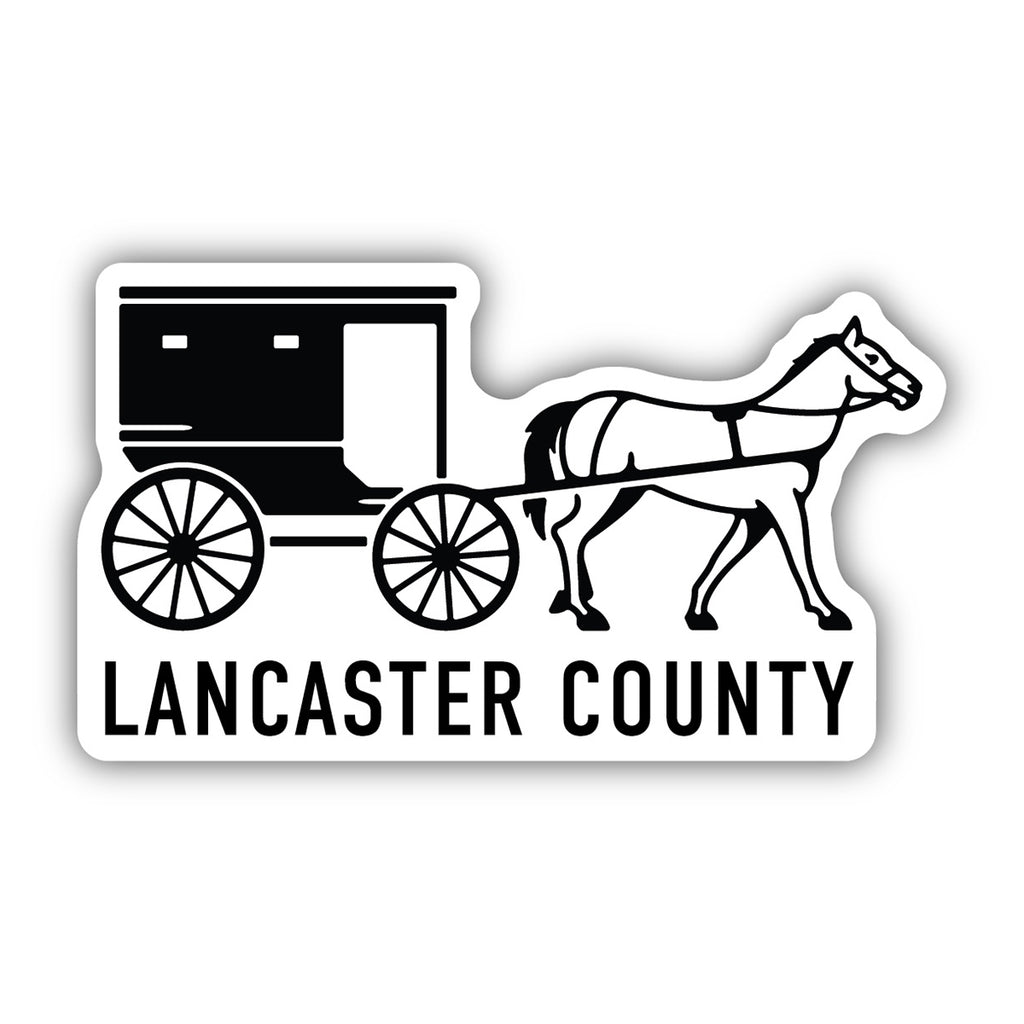 Stickers Northwest Name Drop: Lancaster Country Sticker 2364N-LSTK ...