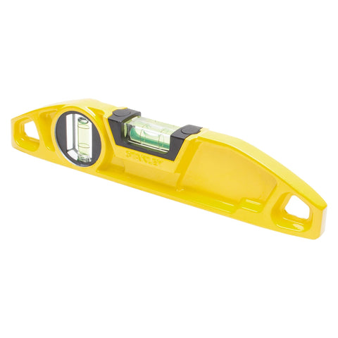 Stanley Tools FatMax 9 in. Aluminum Magnetic Torpedo 2 Vial Level 43-605 2365591