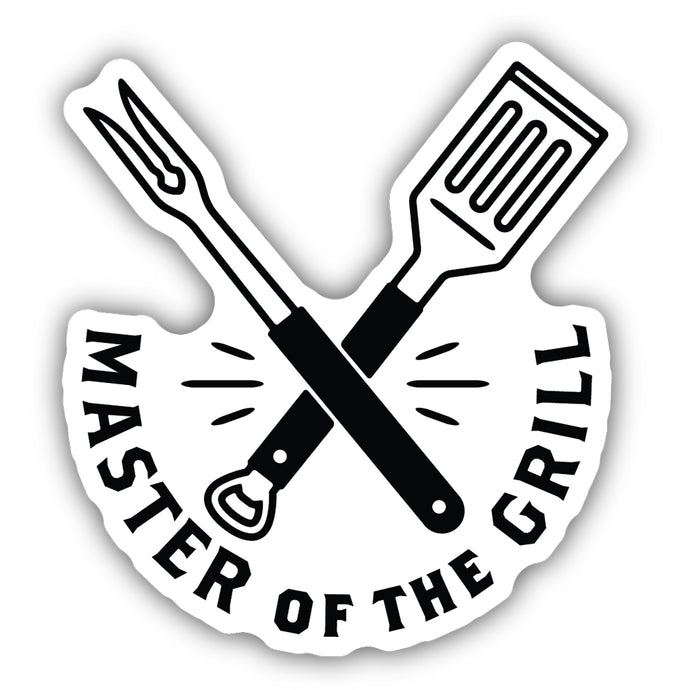 Master of the Grill Sticker 2369-LSTK