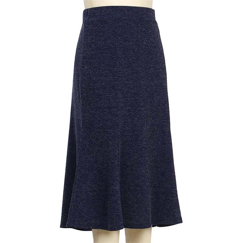 Orion Navy Women's Duet Knit Skirt 2373