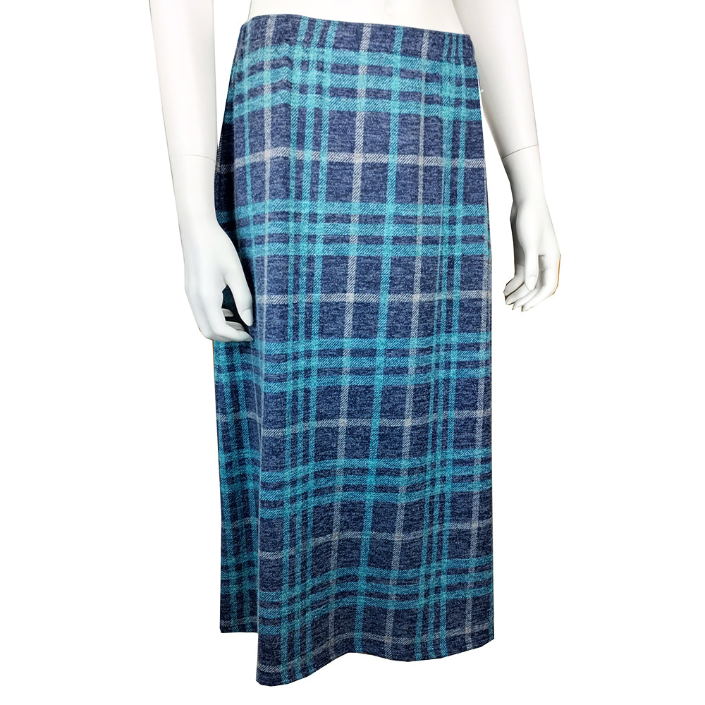 Olive & Oak Women's Printed Skirt, Navy Combo, Small at