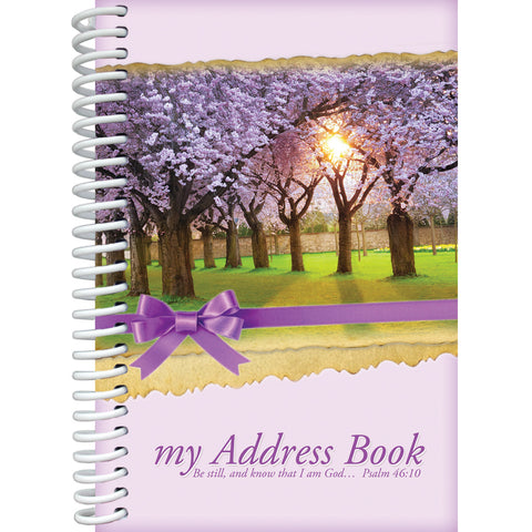 Be Still Address Book 2375