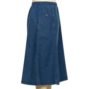 Navy Linen Parachute Skirt Dungarees – Stone Fabrics and Sewing
