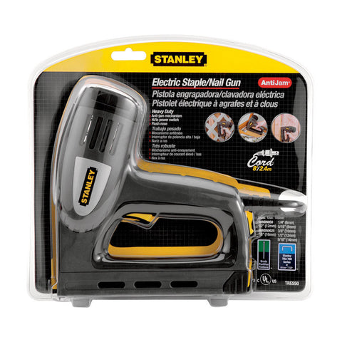 Stanley Tools Heavy Duty 18 Ga. Corded Staple Nail Gun TRE550