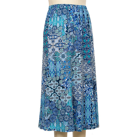 Deja Blue Breanna Print Skirt
