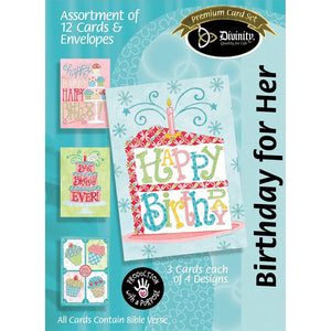 Birthday Sweets Boxed Cards 23964N