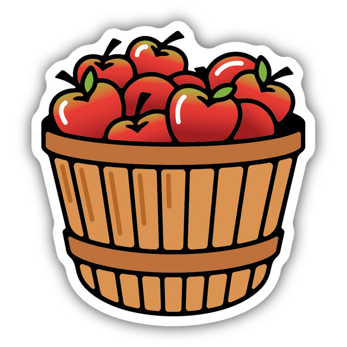 Basket of Apples Sticker 2398-LSTK