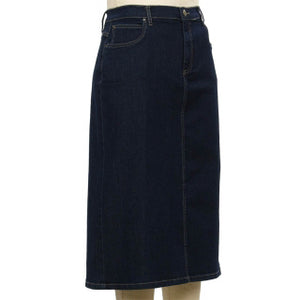 dark denim, Women's Denim Skirt 2399