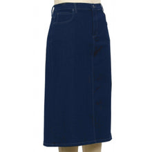 medium denim, Women's Denim Skirt 2399