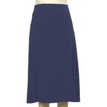 navy-Women's Solid Skirt 2402