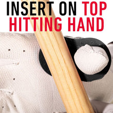 insert on top hitting hand