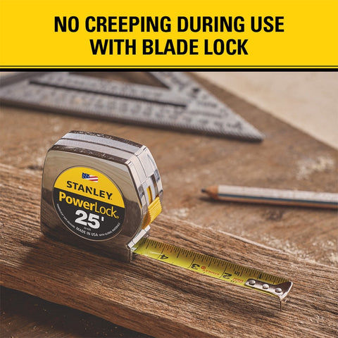 Stanley Tools PowerLock 25 Foot Tape Measure 33-425 24063