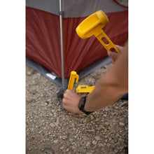 tent peg with mallet 