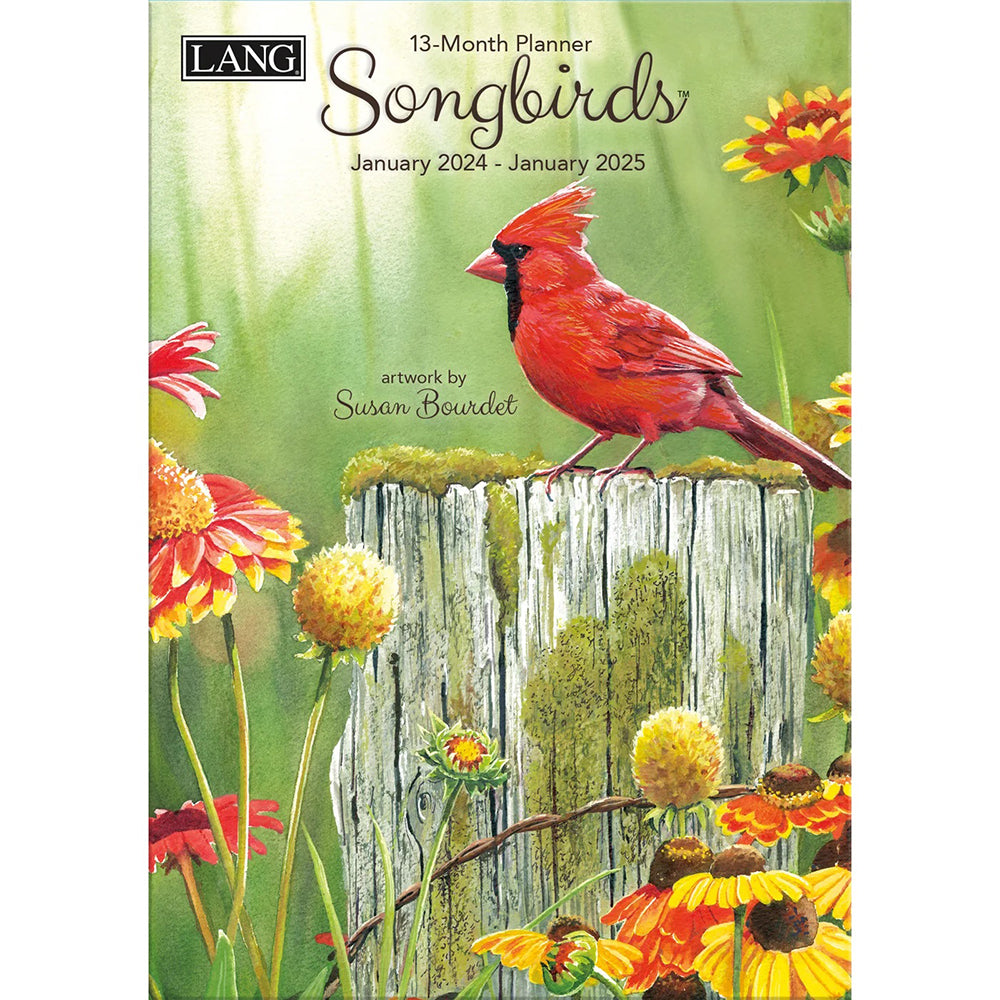 Lang Songbirds 2024 Monthly Planner 24991012120 Good's Store Online