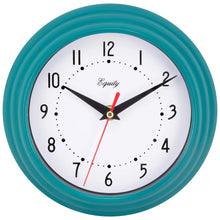 Analog Teal Wall Clock 25020