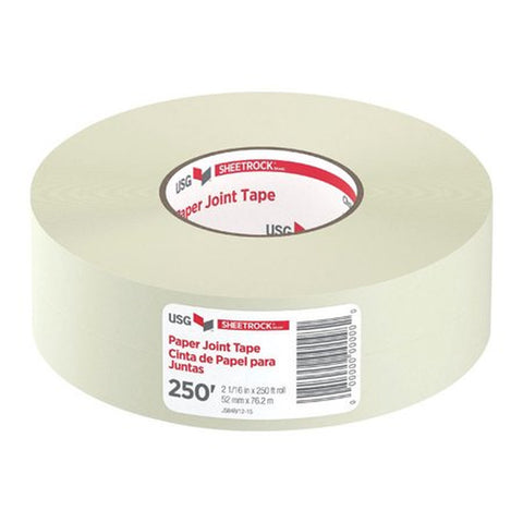 250 ft. L X 2.0625 in. W Paper White Joint Tape