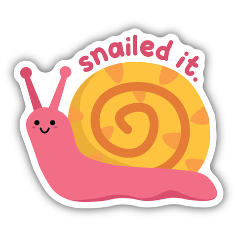 Snailed It Sticker 2521-LSTK