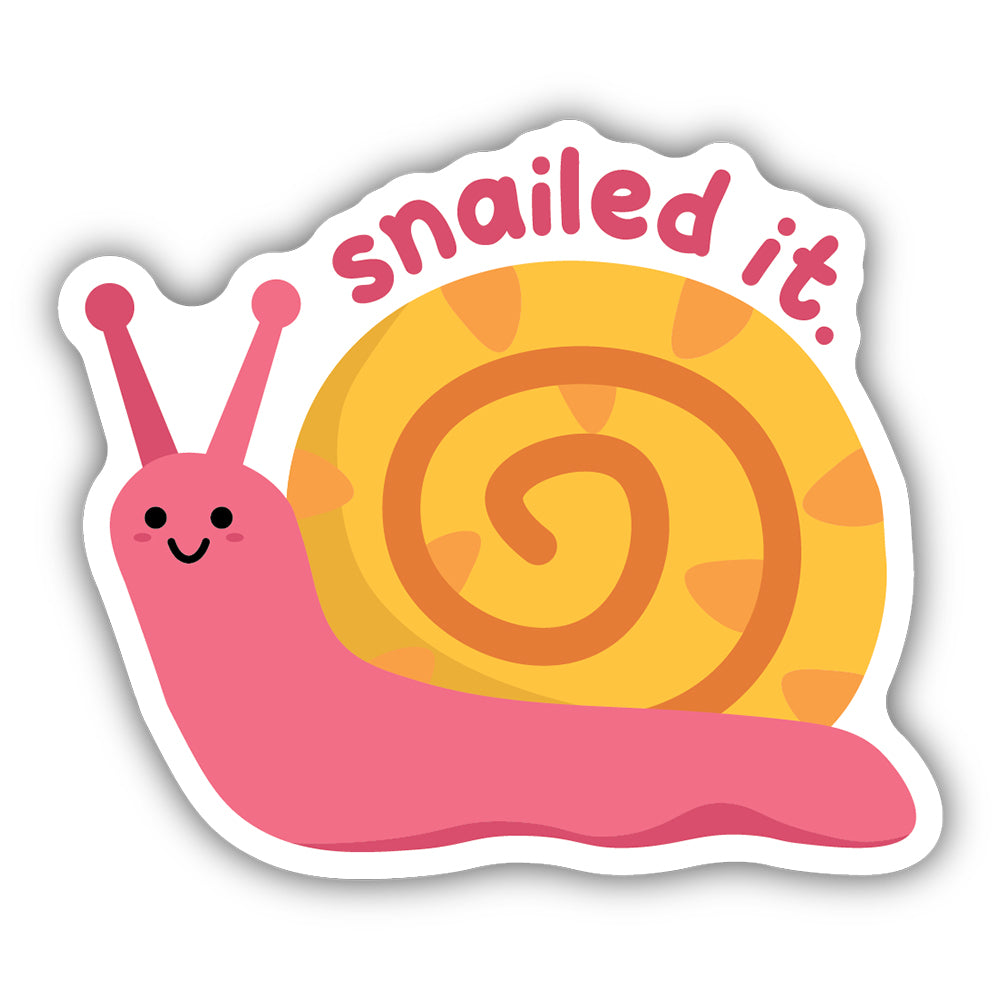 Snailed It Sticker 2521-LSTK