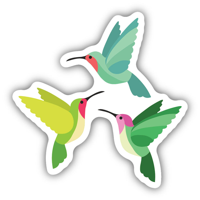 Hummingbirds Sticker 2548-LSTK