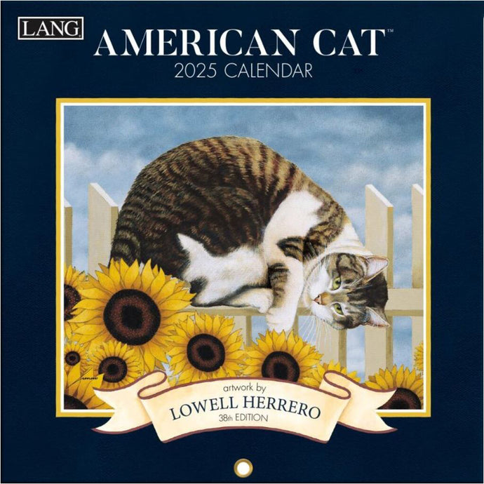 American Cat Mini Wall Calendar