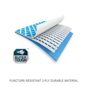 Super Tough Puncture-Resistant 3-Ply Durable Material