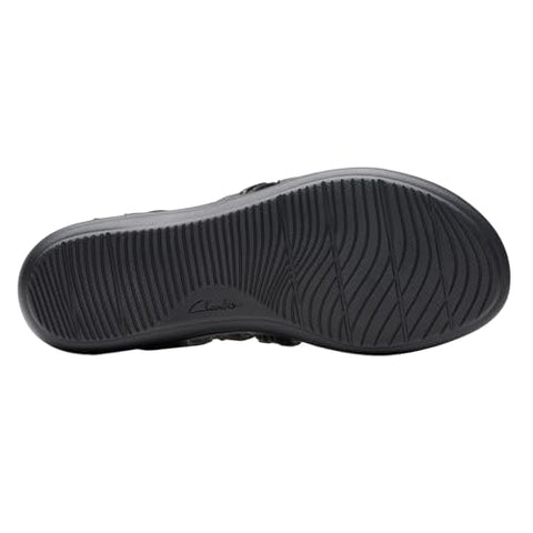 Bottom of Black Laurieann Rena Sandal