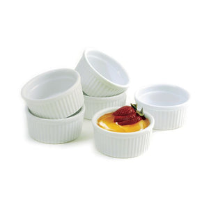 Set of 6 Porcelain Ramekins 261