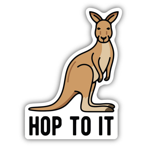 Hop To It Sticker 2621N-LSTK