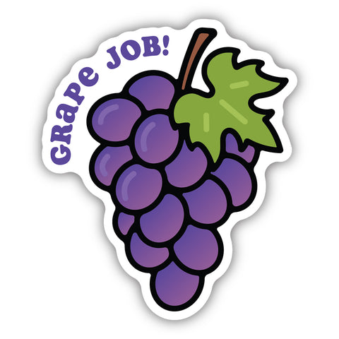 Grape Job Sticker 2638-LSTK