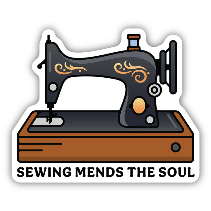 Sewing Mends the Soul Sticker 2645-LSTK