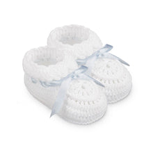 Jefferies Hand Crochet With Ribbon Bootie 2681