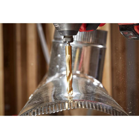 1/2 " Shockwave Red Helix Titanium Drill Bit