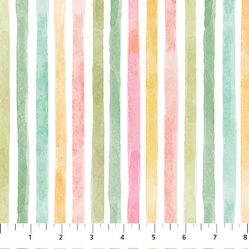 Sweet Surrender Collection Pastel Stripes Cotton Fabric 26950