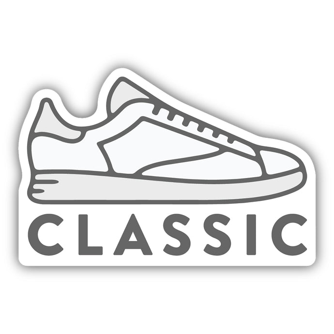 Classic White Sneaker Sticker 2701-LSTK