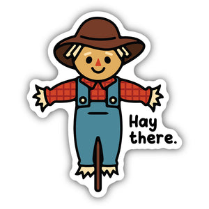 Hay There Scarecrow Sticker 2730-LSTK