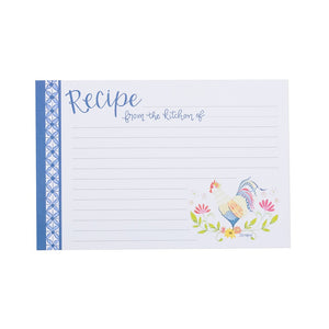 Blank Recipe Book: Blank Cookbook For Men, Cute Recipe Book, Blank Recipe  Pages, Recipe Keeper Book, Cute Farm Animals Cover 