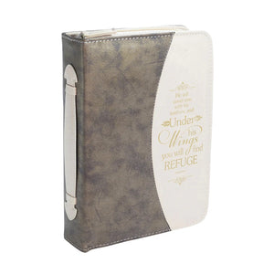 Under His Wings Bible Cover 27436