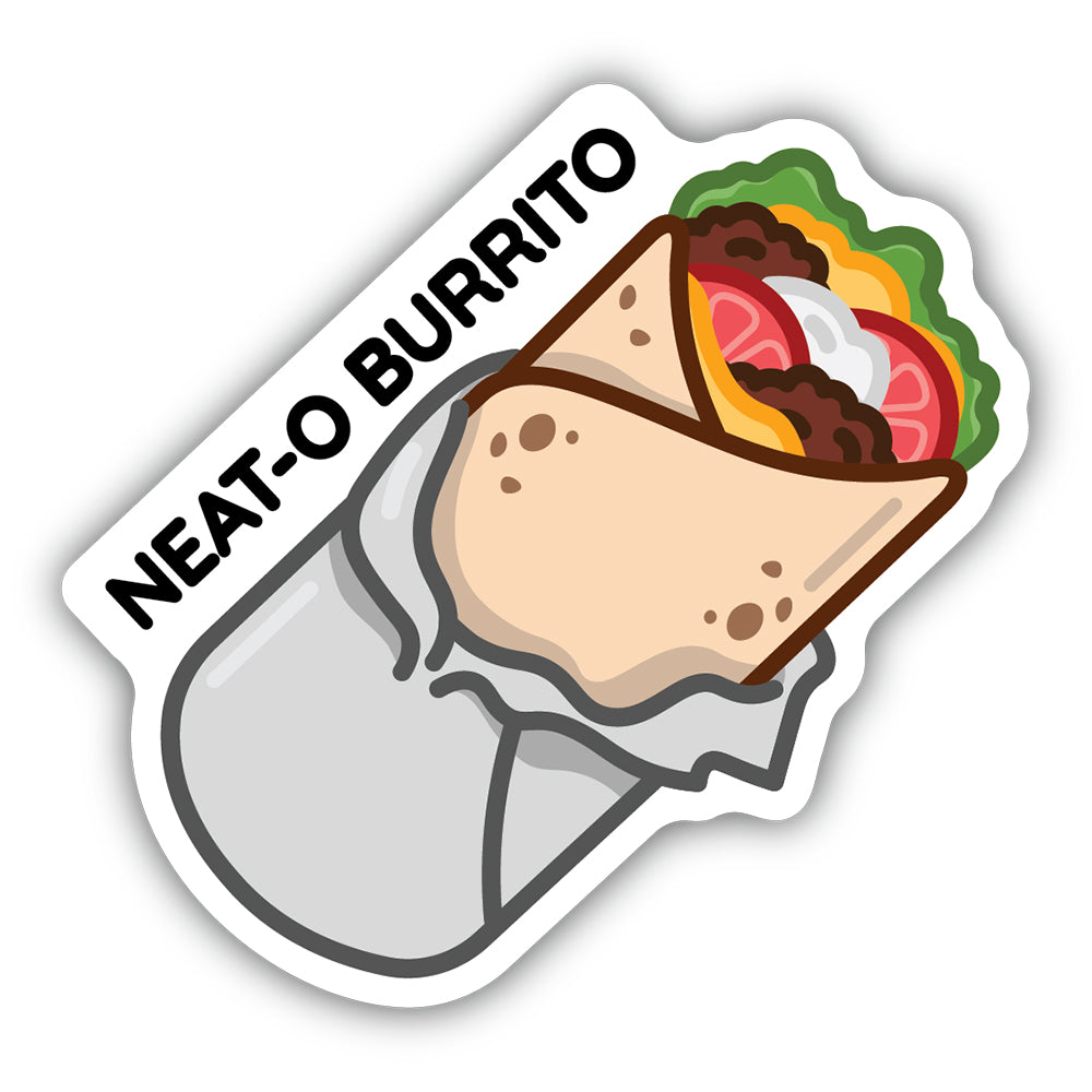 Neato Burrito Sticker 2751-LSTK