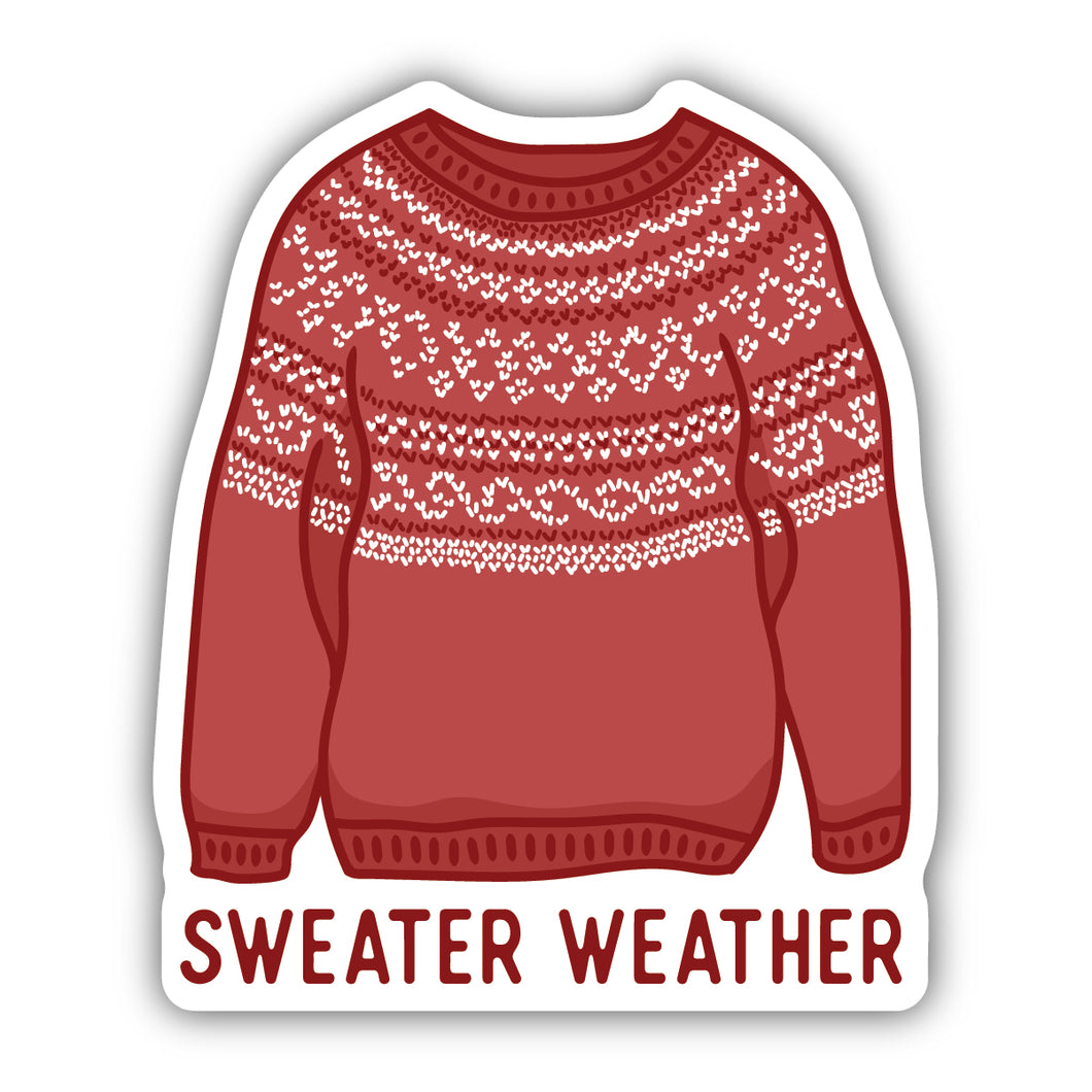 Sweater Weather Sticker 2785-LSTK