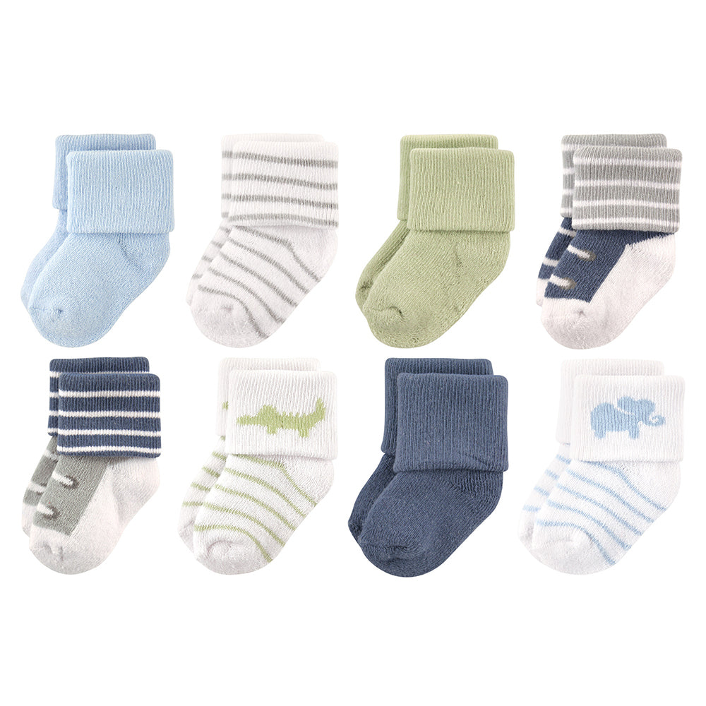 Luvable Friends 8-Pack Baby's Safari Socks 28061 – Good's Store Online