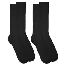 women's Non-Binding Dress Crew Socks 2 Pack 28123