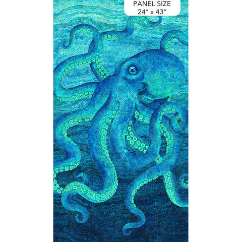 Shimmer Enigma Collection Cotton Fabric Craft Panel 28180M-48