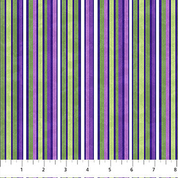 Tulip Garden Collection Stripes Cotton Fabric 28499