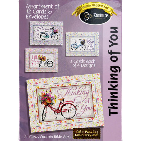 Thinking of You Bicycles Boxed Cards 28661N
