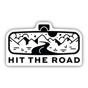 Hit The Road Sticker 2954-LSTK