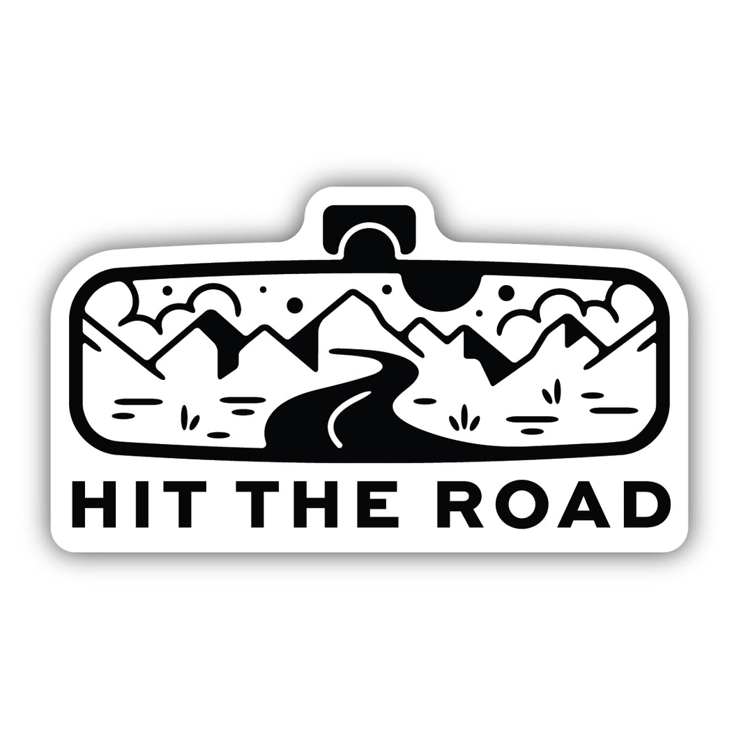 Hit The Road Sticker 2954-LSTK