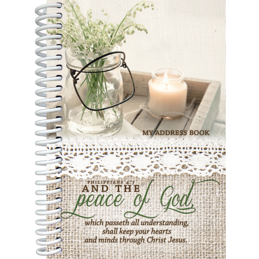 Peace of God Address Book 2969